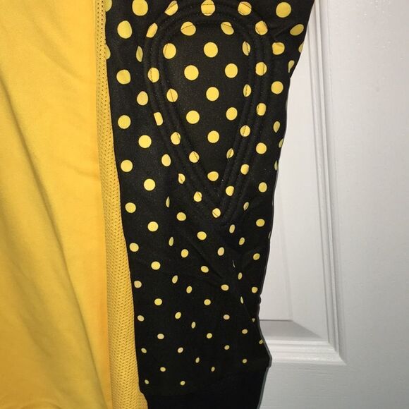 New Soccer Padded Polka Dot GK Goalie Jersey & Matching Pants M USA SUIT Kit set - Picture 3 of 8